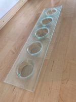 Glas für Kerzen oder als Aperoplatte