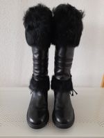 Bottes noires Prada
