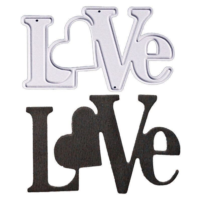 Pochoirs: LOVE STANZSCHABLONE – Neuf avec emballage d'origine à Affoltern am Albis par scrapbooking