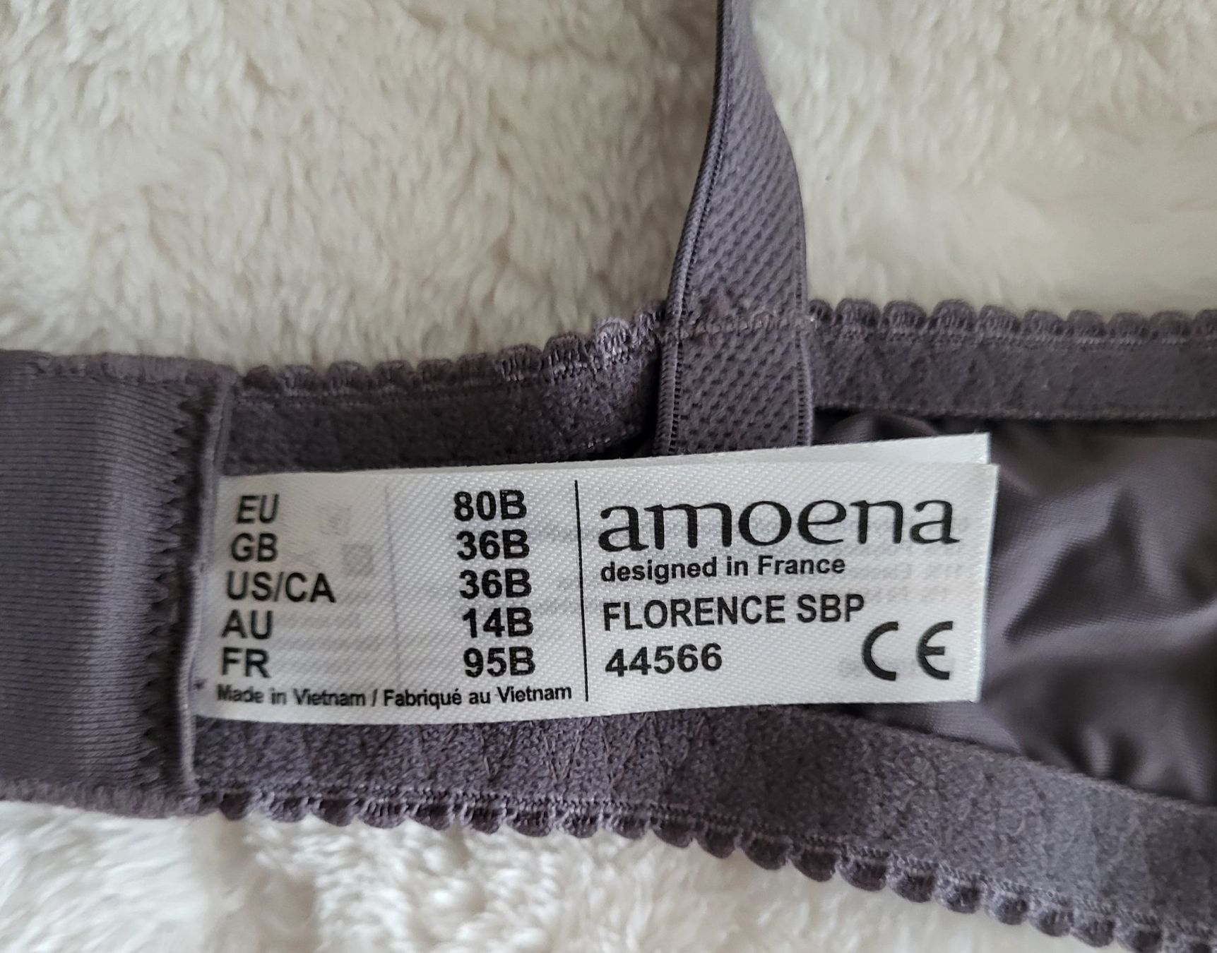 Altra biancheria intima: Amoena FLORENCE Prothesen-BH - NEU – Nuovo (secondo la descrizione) da Oberwil BL venduto da Spartaner01 2