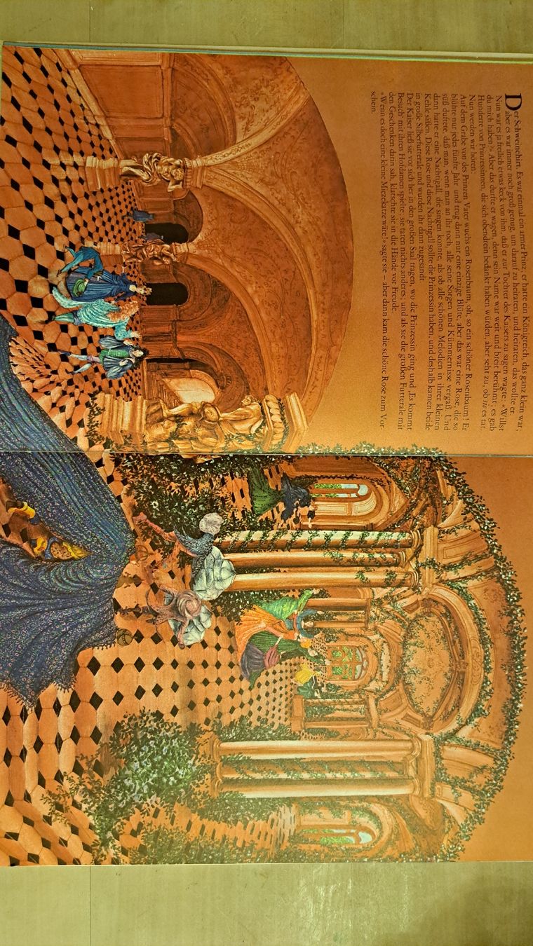 Libri: F. Hechelmann, Vier Andersen Märchen, Bilderbuch, EA 1975 – Usato da Zürich venduto da chusel 7