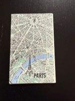 Paris Stadtplan - Vintage Faltplan von Paris, top Zustand!