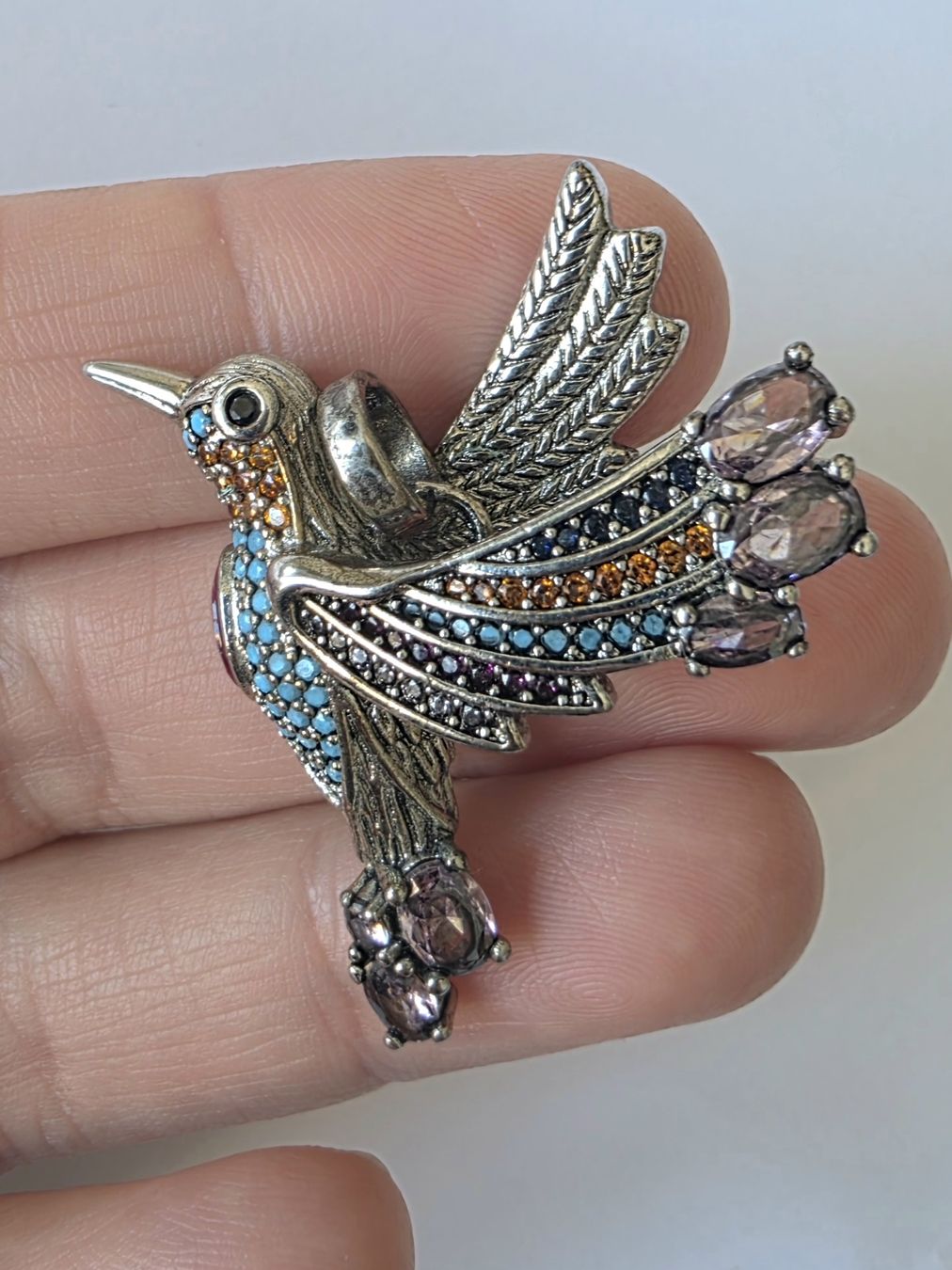 Ciondoli: Kolibri Anhänger Silber 925 – Nuovo (secondo la descrizione) da Madetswil venduto da triforuz 5