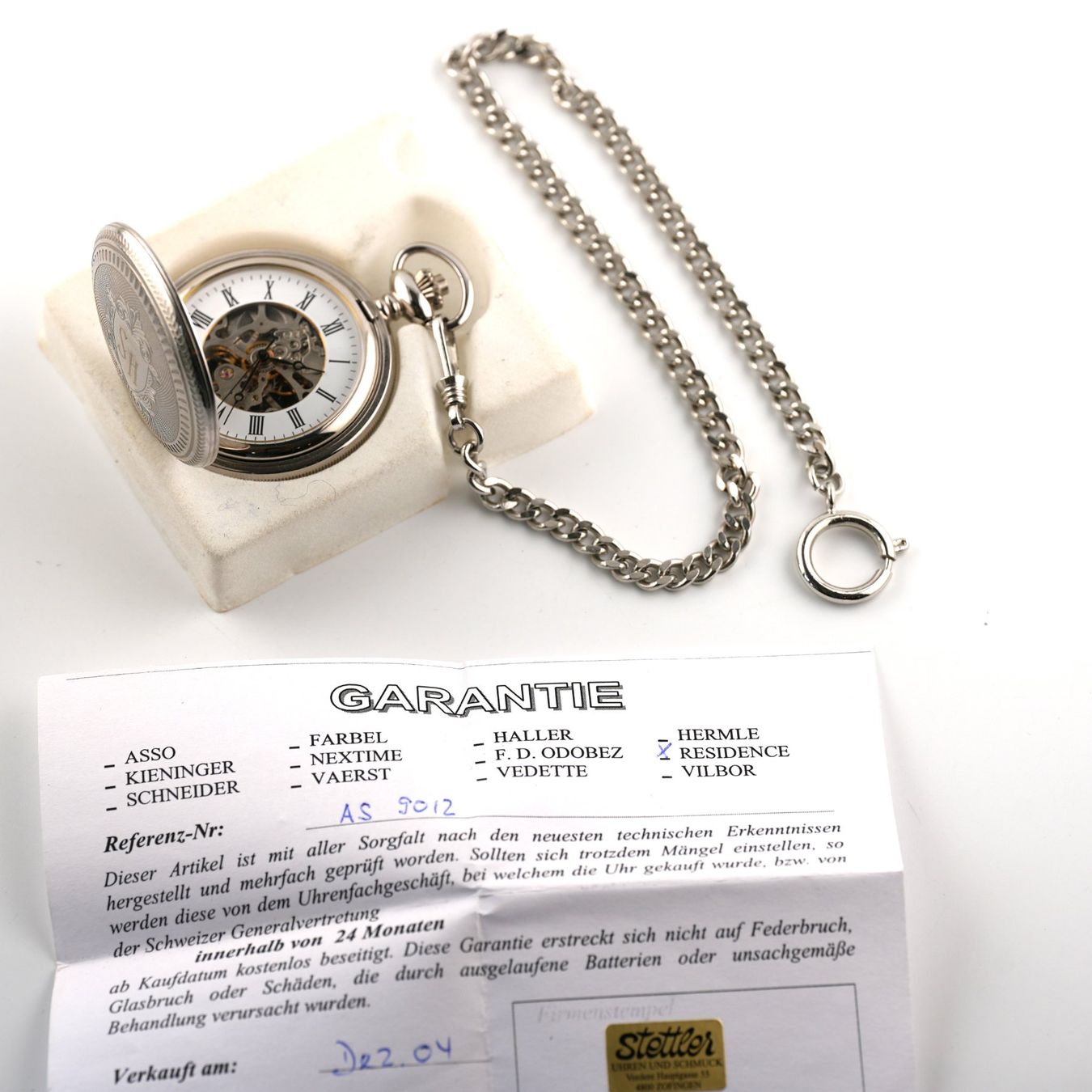 Orologi: Rescidente Skelett Taschenuhr – Usato da Basel venduto da Vip24 2