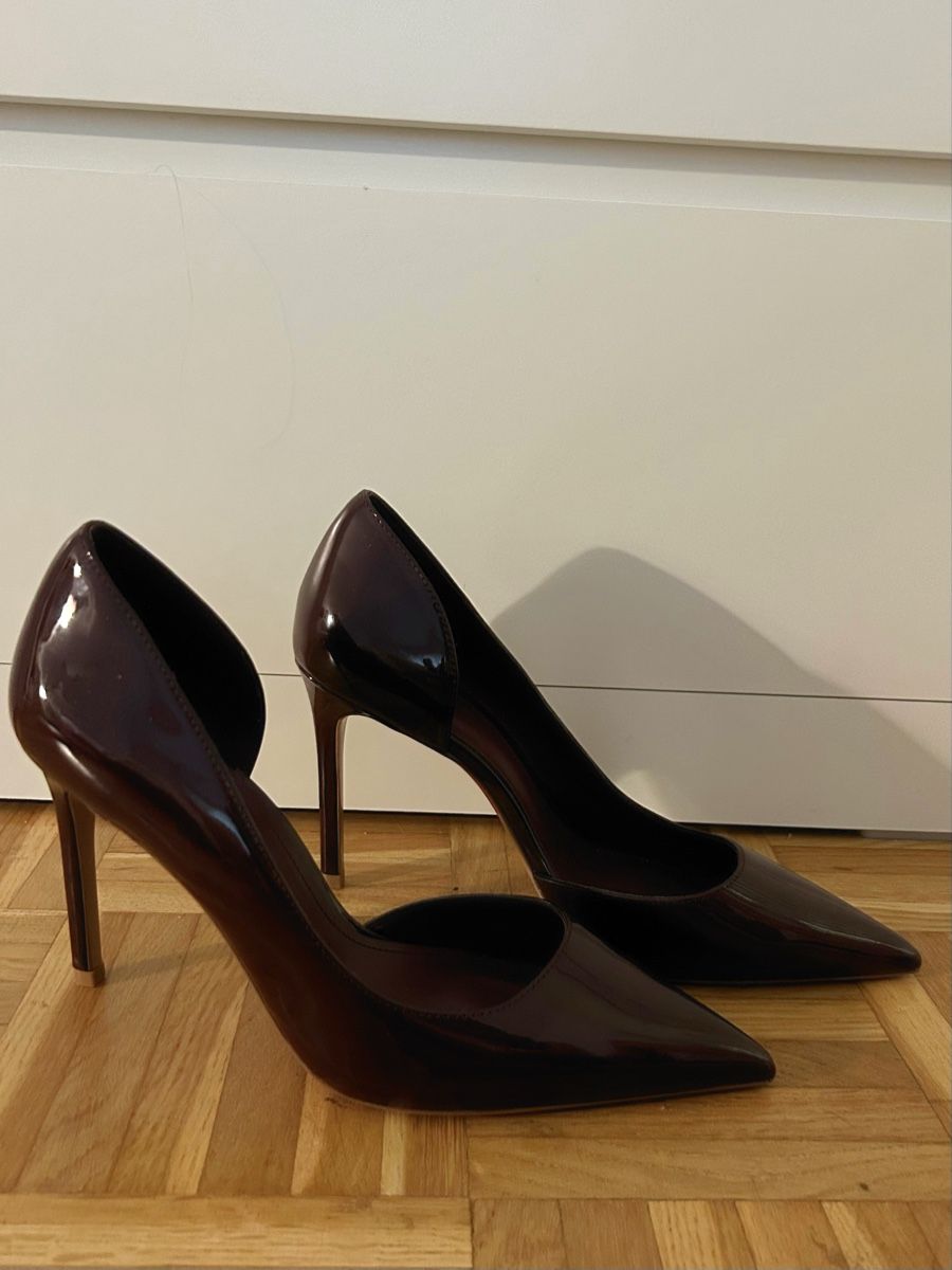 Mango Damenschuhe: Mango Pumps / High Heels Bordeaux Lack Gr. 40 – Neu (gemäss Beschreibung) aus Zürich von jes_dh7q 3