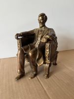 Figur Bücherstütze Abraham Lincoln
