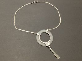 Modeschmuck Halskette, unecht, 46 cm lang ohne Anhänger