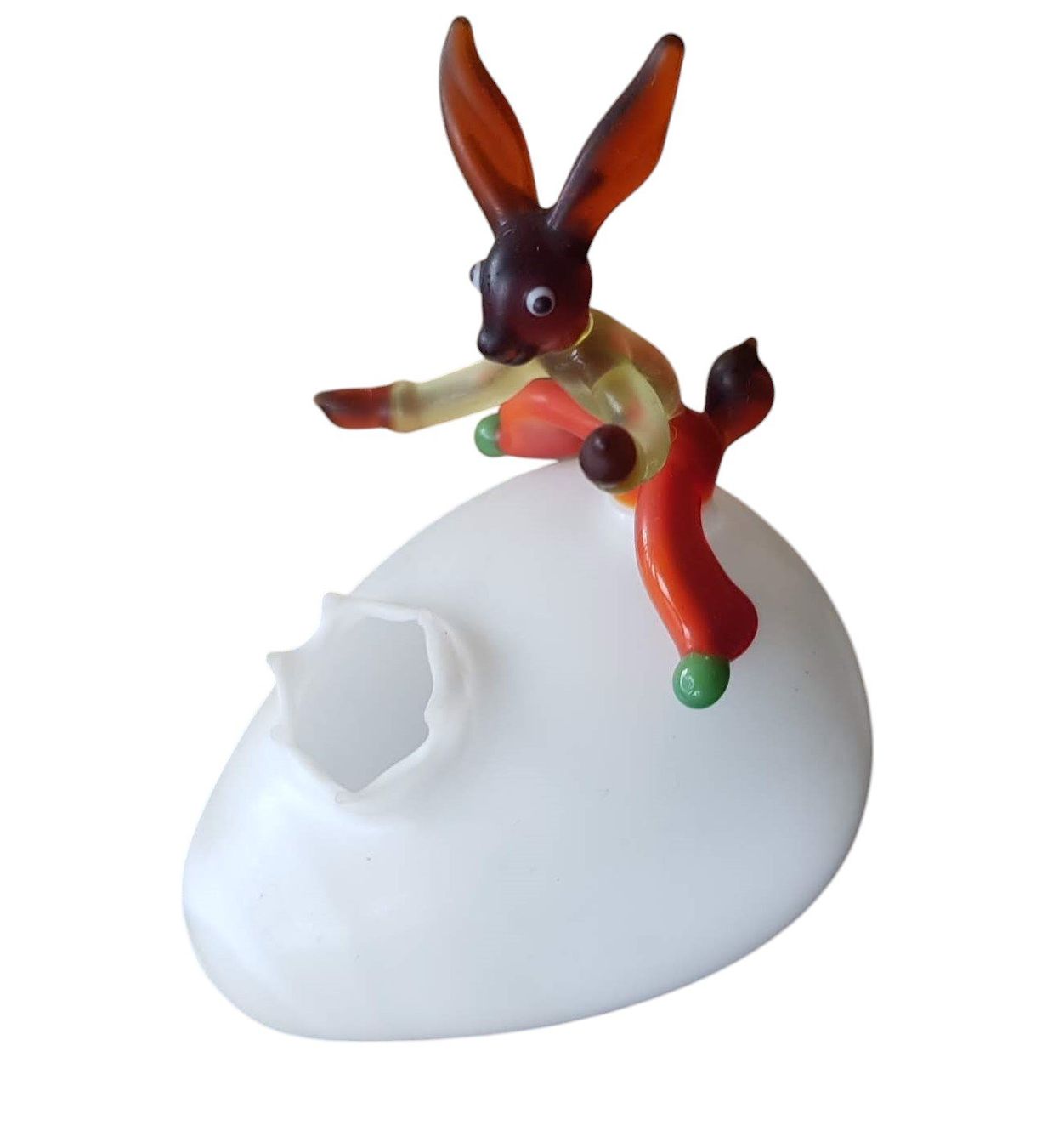 Statuette: Osterhase Glasfigur antik – Usato da Mörschwil venduto da antiksalon