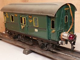 Schöner Märklin 1733 Postwagen SBB-CFF mit Schlusslicht