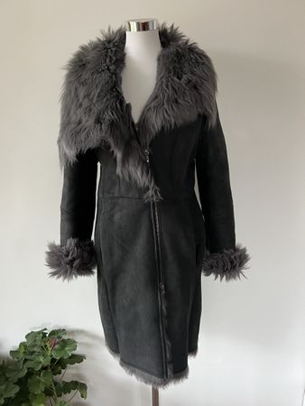 Lammfell Mantel VSP, Grösse 38, sehr guter Zustand!