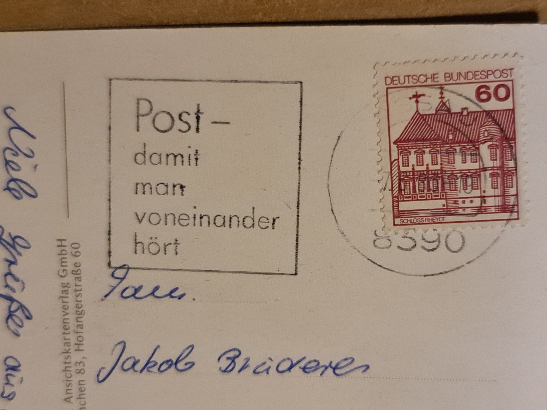 Cartoline postali: Ansichtskarte Lackenhäuser Deutschland – Usato da Dintikon venduto da Vexi 1