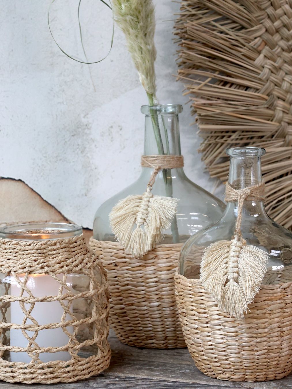 Tutte le decorazioni: Flasche geflochten, Höhe 25 cm – Nuovo e nell'imballaggio originale da Innertkirchen venduto da Glatthard-Interior 3