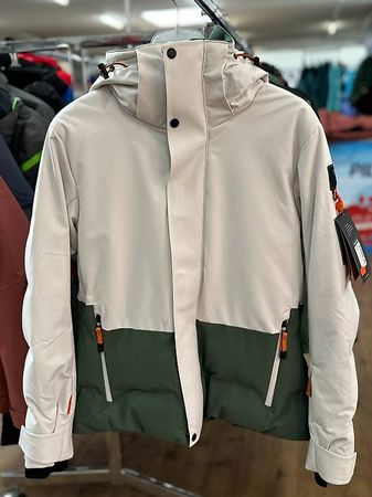 Belowzero Wintersport Jacke Weiss Grün Unisex NEU