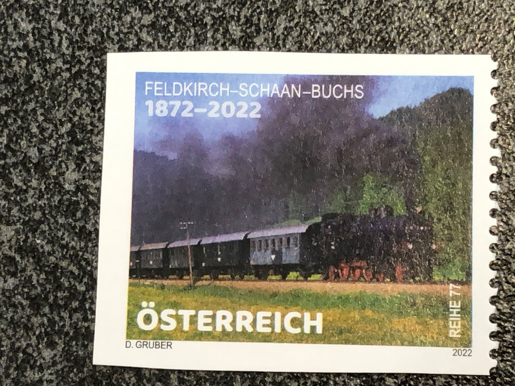Tous les timbres: Combi Ausgabe CH/FL/AT Dampflok – D'occasion à Winterthur par SchatzchischtliWinti