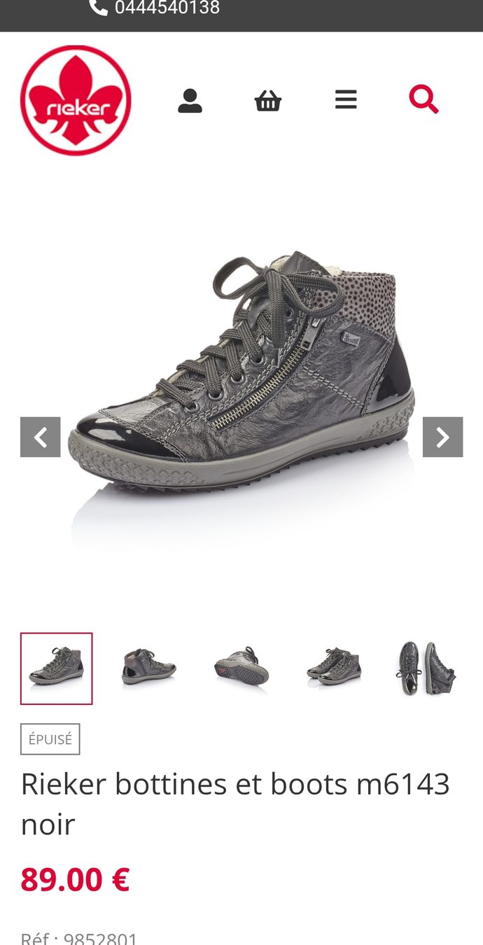 Rieker Damenschuhe: chaussure Riker 39 – Gebraucht aus Estavayer-Le-Lac von zazadavidson 4