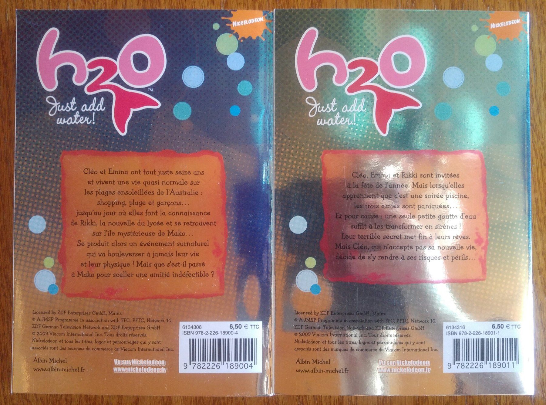 Libri: 2 livres H2O – Nuovo (secondo la descrizione) da Fribourg venduto da Alexia90 1