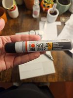Marabu Fashion Line Textilfarbe silber