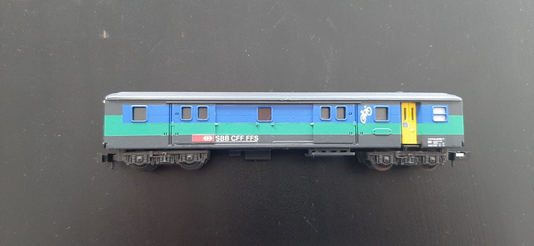 Modellini di ferrovie: Fourgon perroquet / Papagei Vélos – Usato da Colombier NE venduto da Couscous12