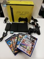 Sony Playstation 2 PS2 in OVP + 4 x GTA Spiele / getestet !