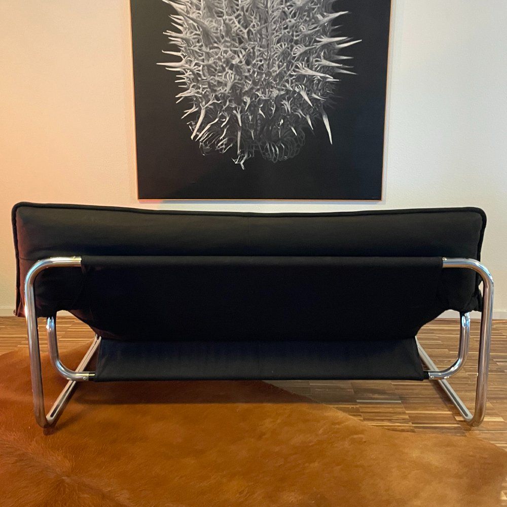 Divani: Zwei-Sitzer Ledersofa von Johan Bertil Häggström – Usato da Aarau venduto da FlashmobGmbH 1