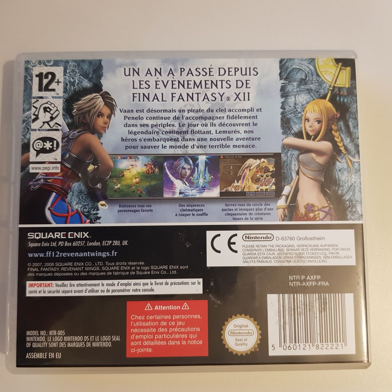 Nintendo Spiele: Final Fantasy XII Revenant Wings /DS – Gebraucht aus Münchenstein von 2DGames 1