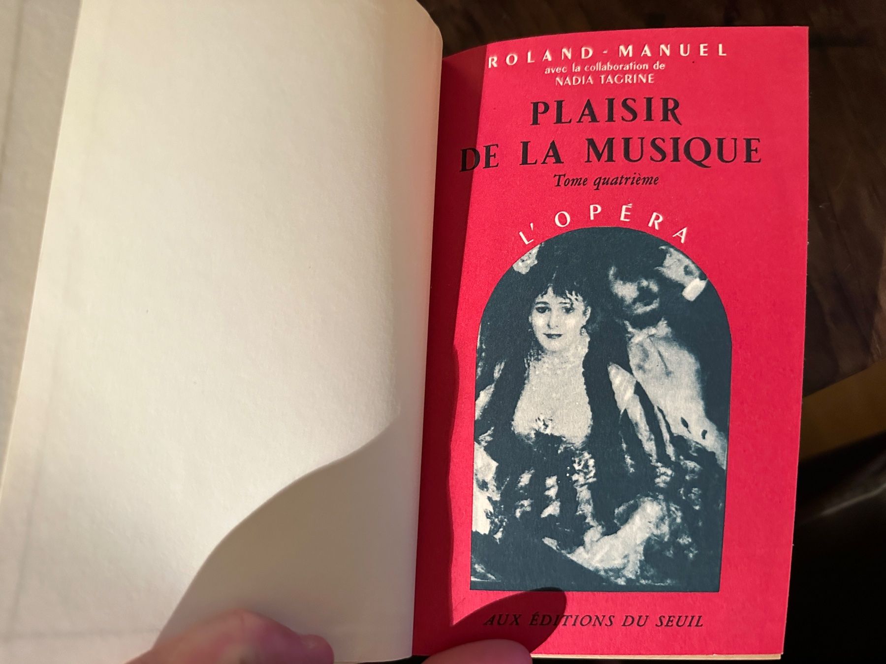 Libri: Roland Manuel: Plaisir de la musique – Usato da Zürich venduto da allp 5