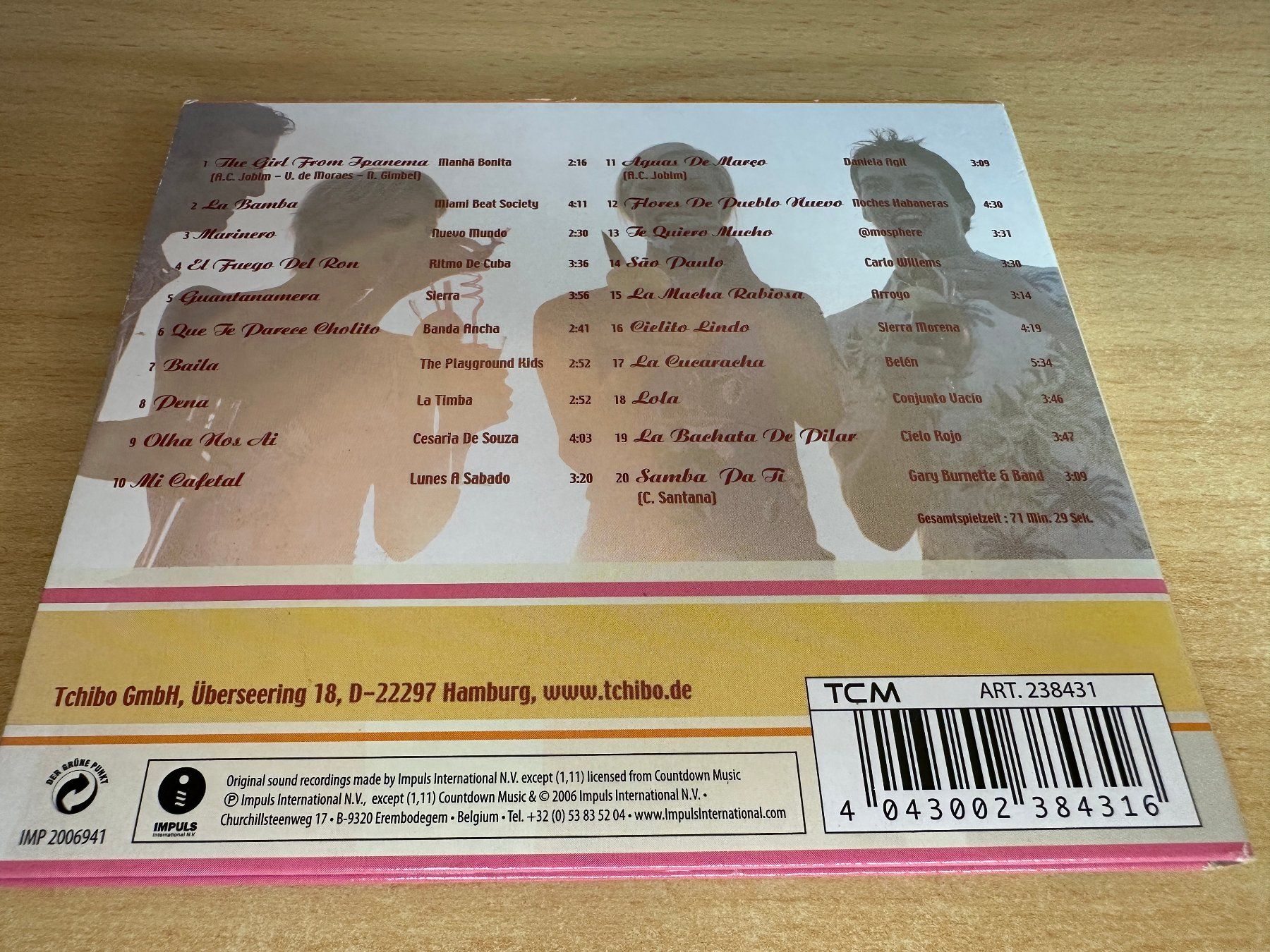 CD: Various – Latin Garden Party – Usato da Rikon im Tösstal venduto da Alpenmutz 1
