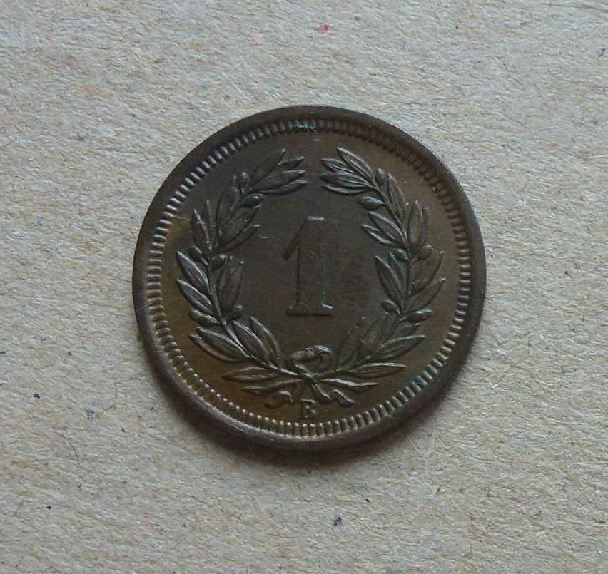 Tutti le monete: ++ 1 Rappen 1880, gute Erhaltung – Usato da Walkringen venduto da Casablanca777 1