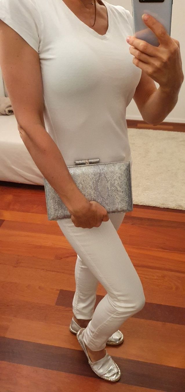 Borse da donna: Clutch Neu Silber Love Weaves – Nuovo e nell'imballaggio originale da Stansstad venduto da InStyle8 2