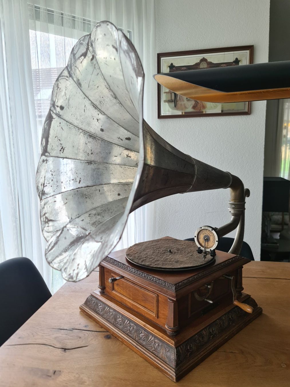 Pathé Giradischi: Grammophon Pathéphone Nr. 8 – Usato da Hüntwangen venduto da Scarciglias-Antiques