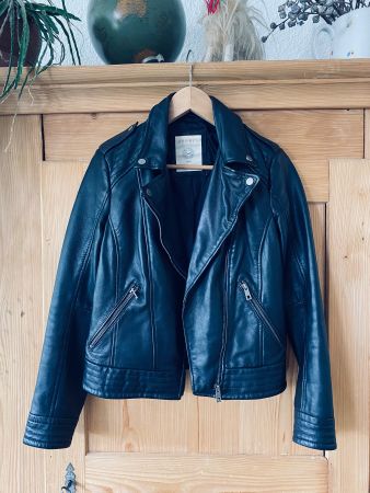 Lederjacke / Bikerjacke Esprit Gr. 36