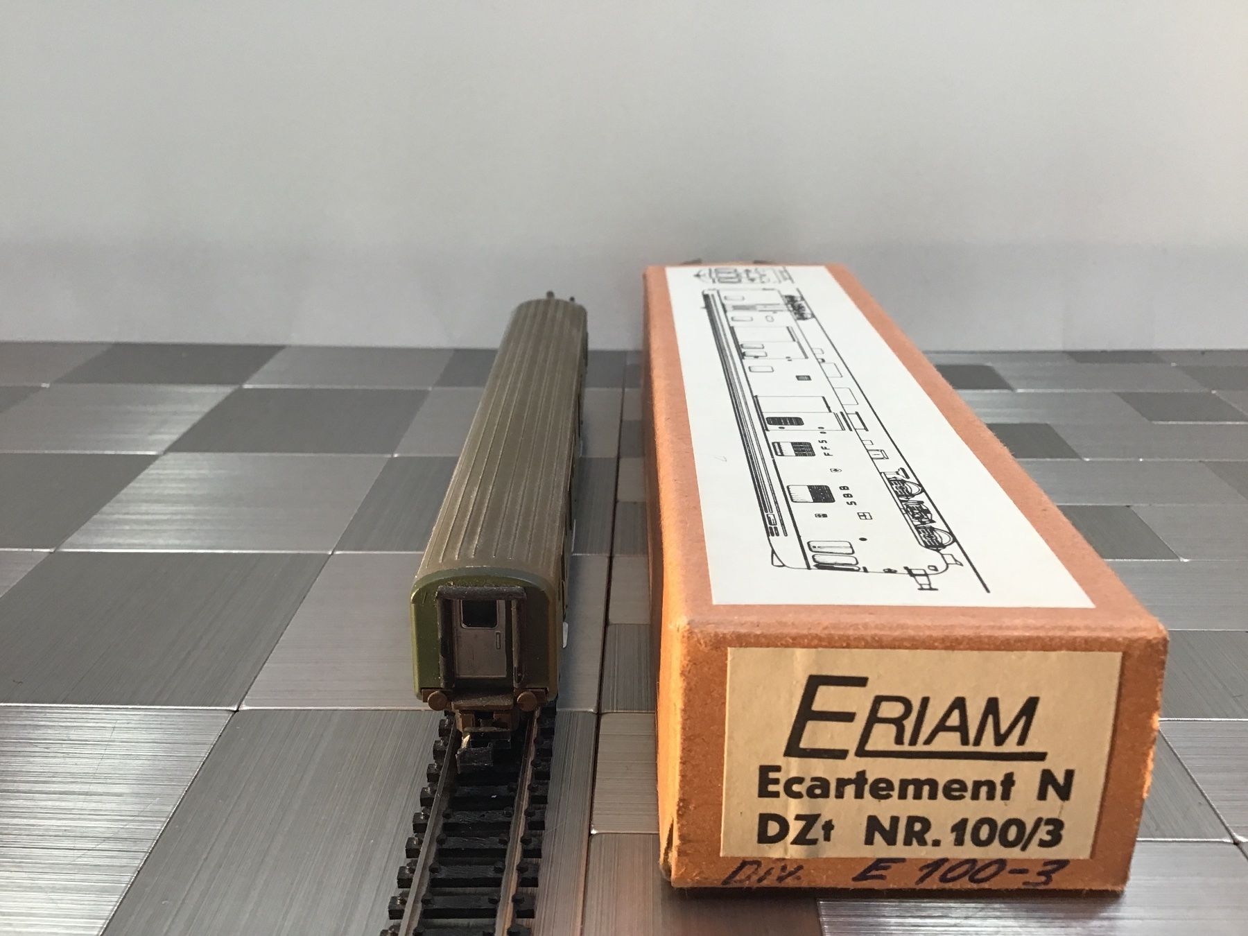 Modelleisenbahnen: ERIAM 100/3 SBB FFS SPUR N – Gebraucht aus Männedorf von Modelle-aller-Art 3
