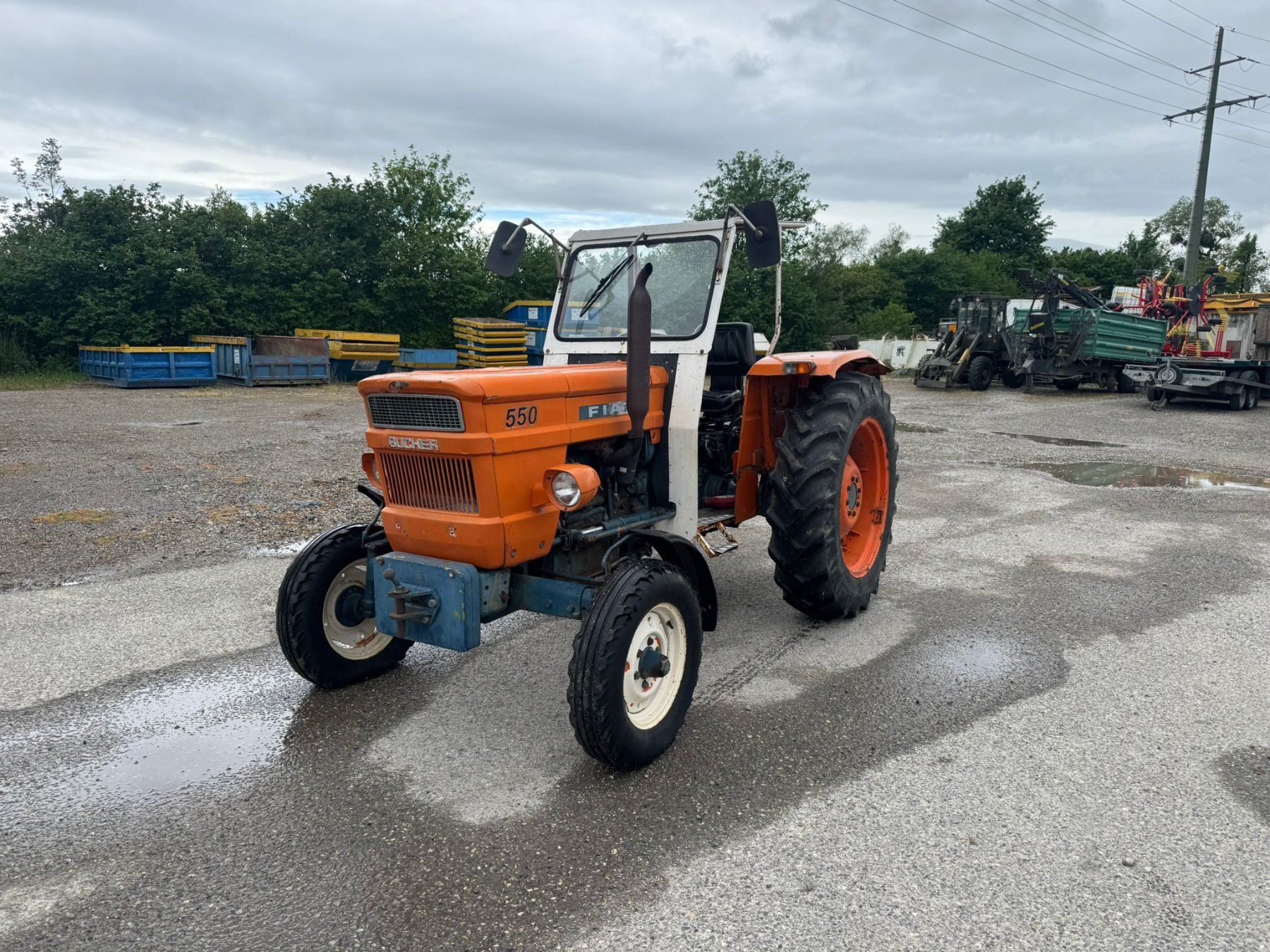 Trattori: Fiat 550 – Usato da Bellach venduto da Zetor25
