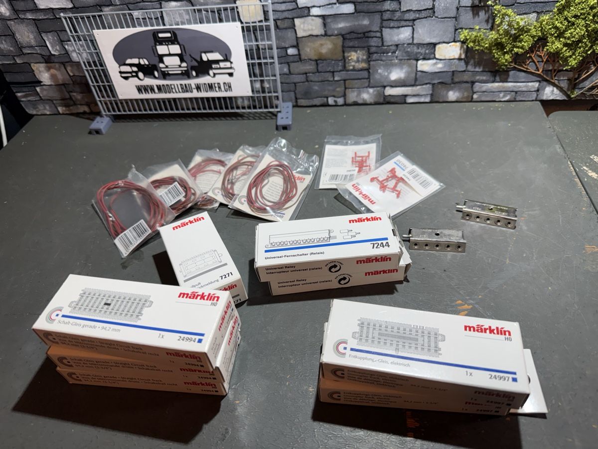 Märklin Trains électriques: Märklin diverse Gleise  – D'occasion à Altdorf UR par modellbau-widmer