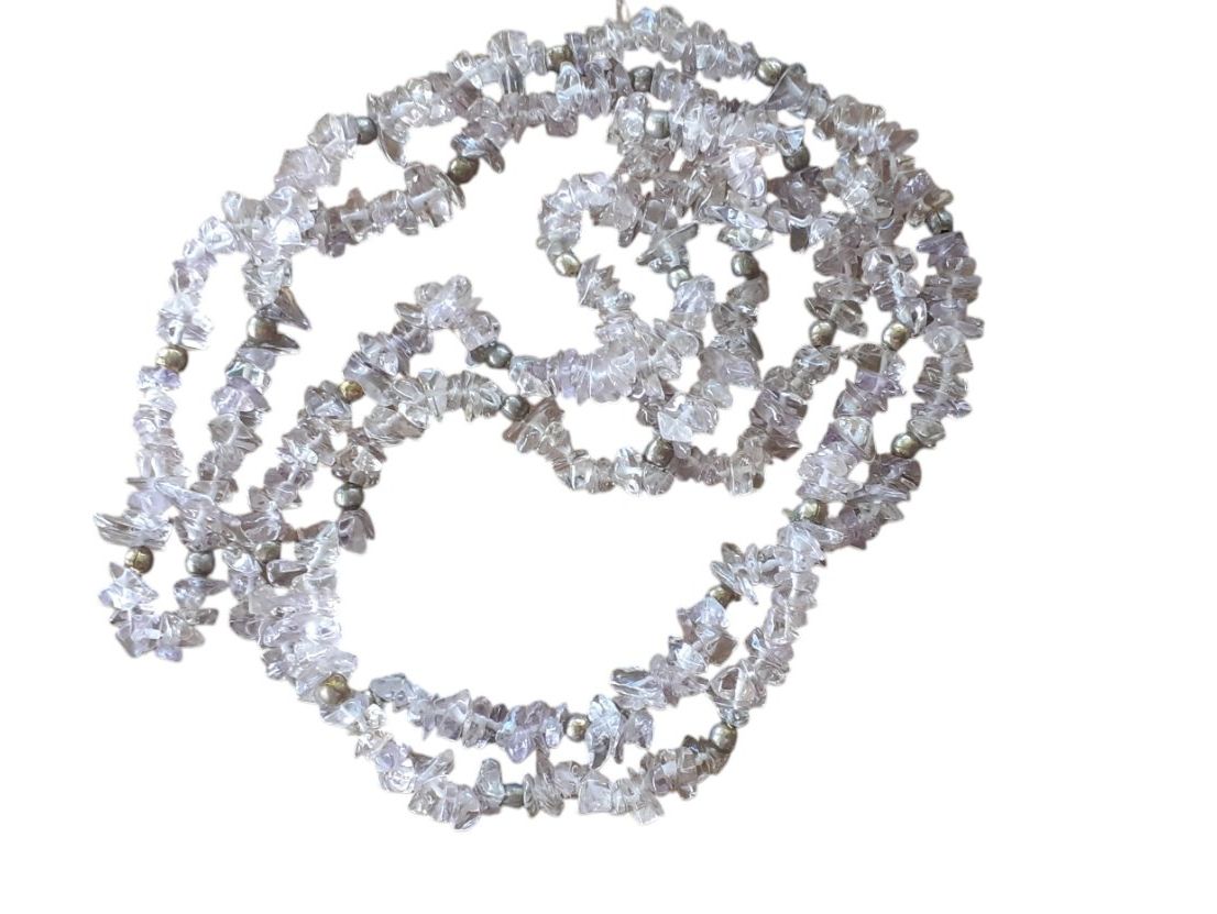 Catenine: Kette Rosenquarz Vintage – Usato da Mörschwil venduto da wunderkiste44