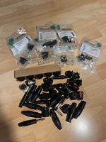 Verschiedene Neutrik, Contrik, Rean Steckverbinder