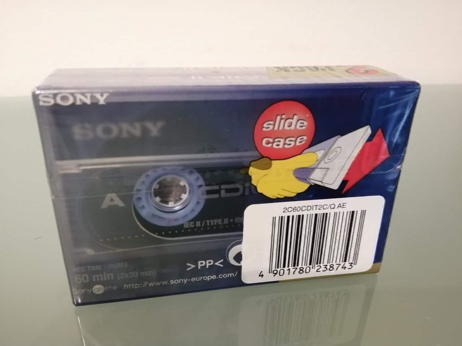 Musicassette: SONY CDit 60,Chrome,Slide Case "2 Stück" – Nuovo e nell'imballaggio originale da Bäch SZ venduto da Swissy46 2
