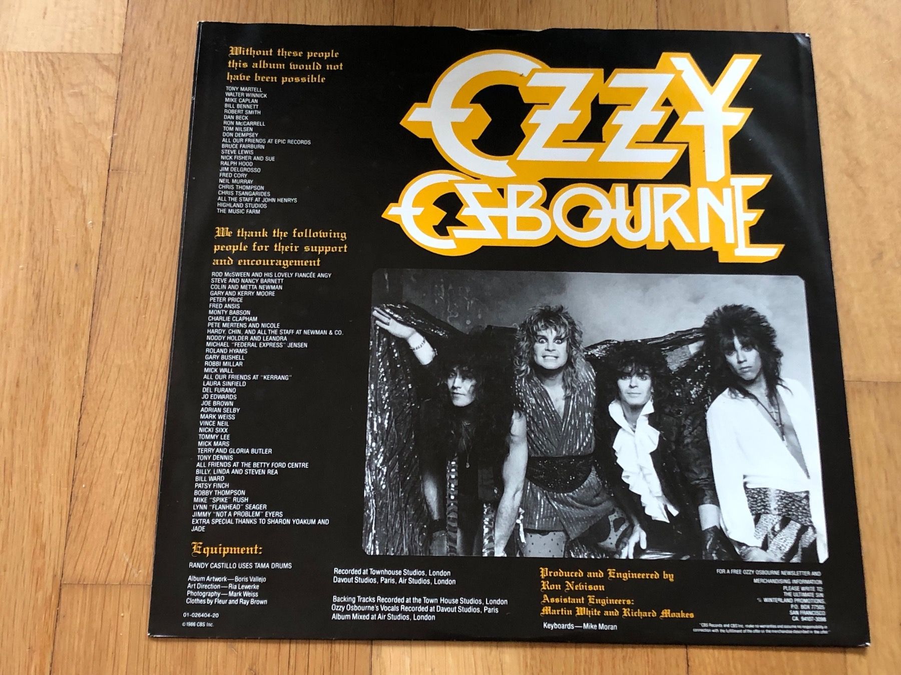 Dischi in vinile: Ozzy Osbourne. 1986. The Ultimate Sin – Usato da Faulensee venduto da Mizuno06 4