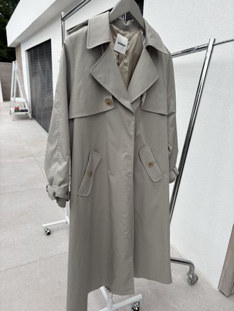 Sandro Trenchcoat Salbeigrün 34 Sommer Frühling wie neu