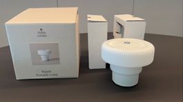 Ferm Living Ripple Portable Lampe weiss neu