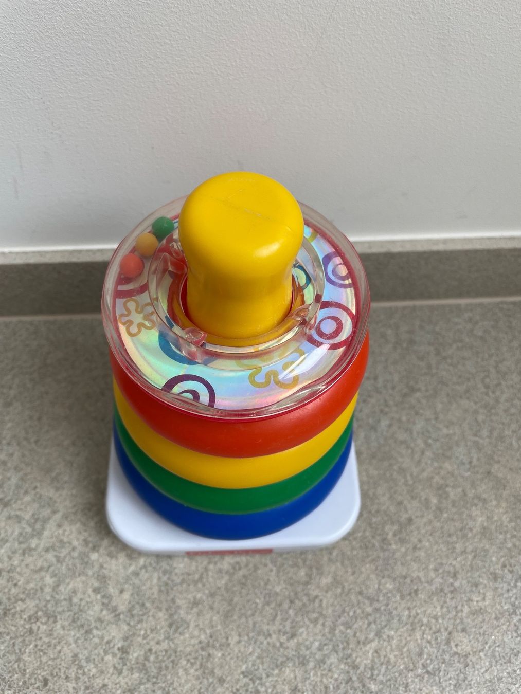 Fisher-Price Giocattoli: Fisher Price Farbturm / Spielringe – Usato da St. Erhard venduto da Cfreya 1