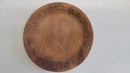 Teller, Brienzer Schnitzerei