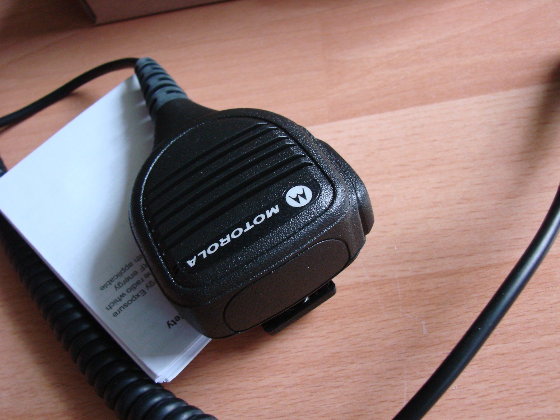 Motorola Radiocomunicazione: Motorola DP1400 Mikrofon PMMN4013 – Nuovo e nell'imballaggio originale da Niederuzwil venduto da Rade 7