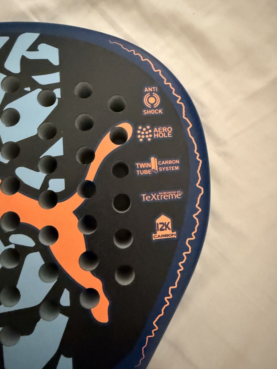 Puma Racchette: Padel Schläger Puma Navy Ultra Orange – Usato da Wettingen venduto da fapppio28 5