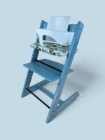 Stokke® Tripp Trapp inkl. Babyset & Kissen / Aqua Blue
