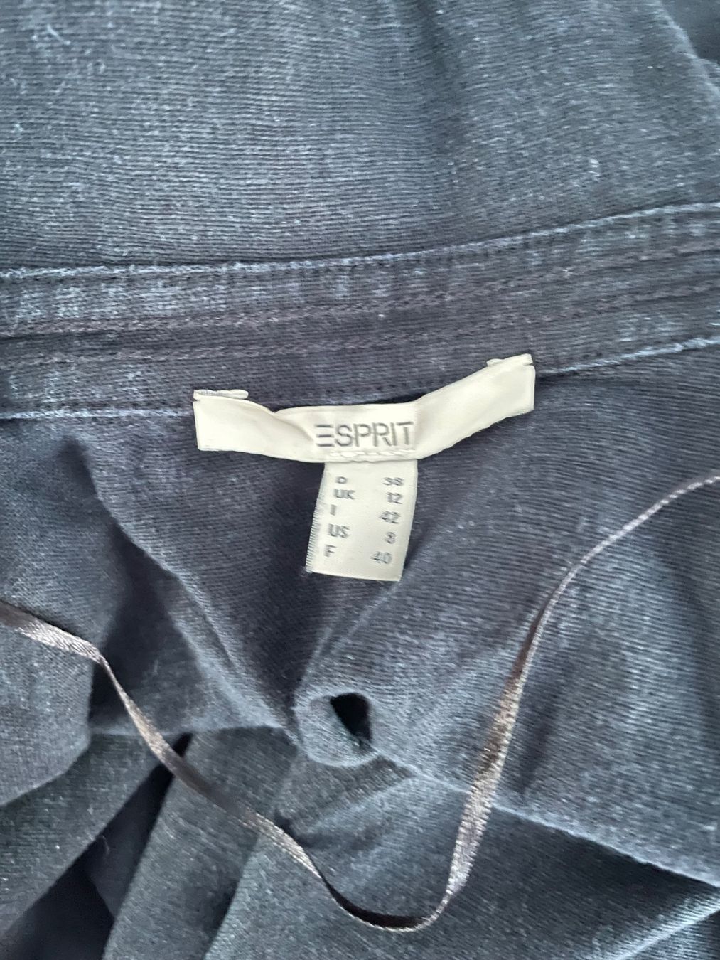 Esprit Jumpsuits: Jumpsuit Esprit schwarz Grösse 38 Leinen Viskose – Neu (gemäss Beschreibung) aus Unteriberg von fae_2gz2 3