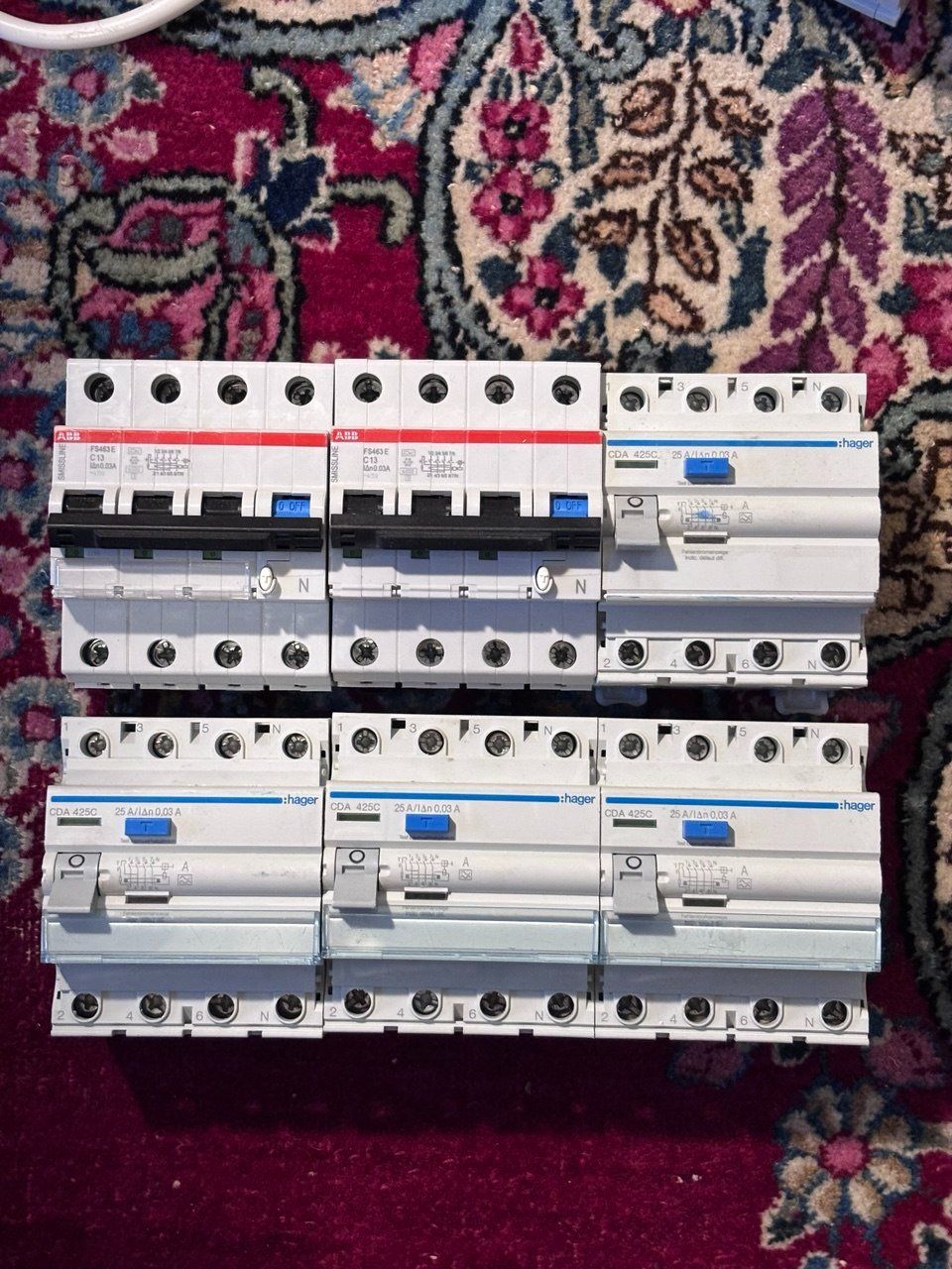 Interruttori: Hager CDA 425C FI LS/ ABB FS463E FI LS – Usato da Döttingen venduto da goh_2wv2 2