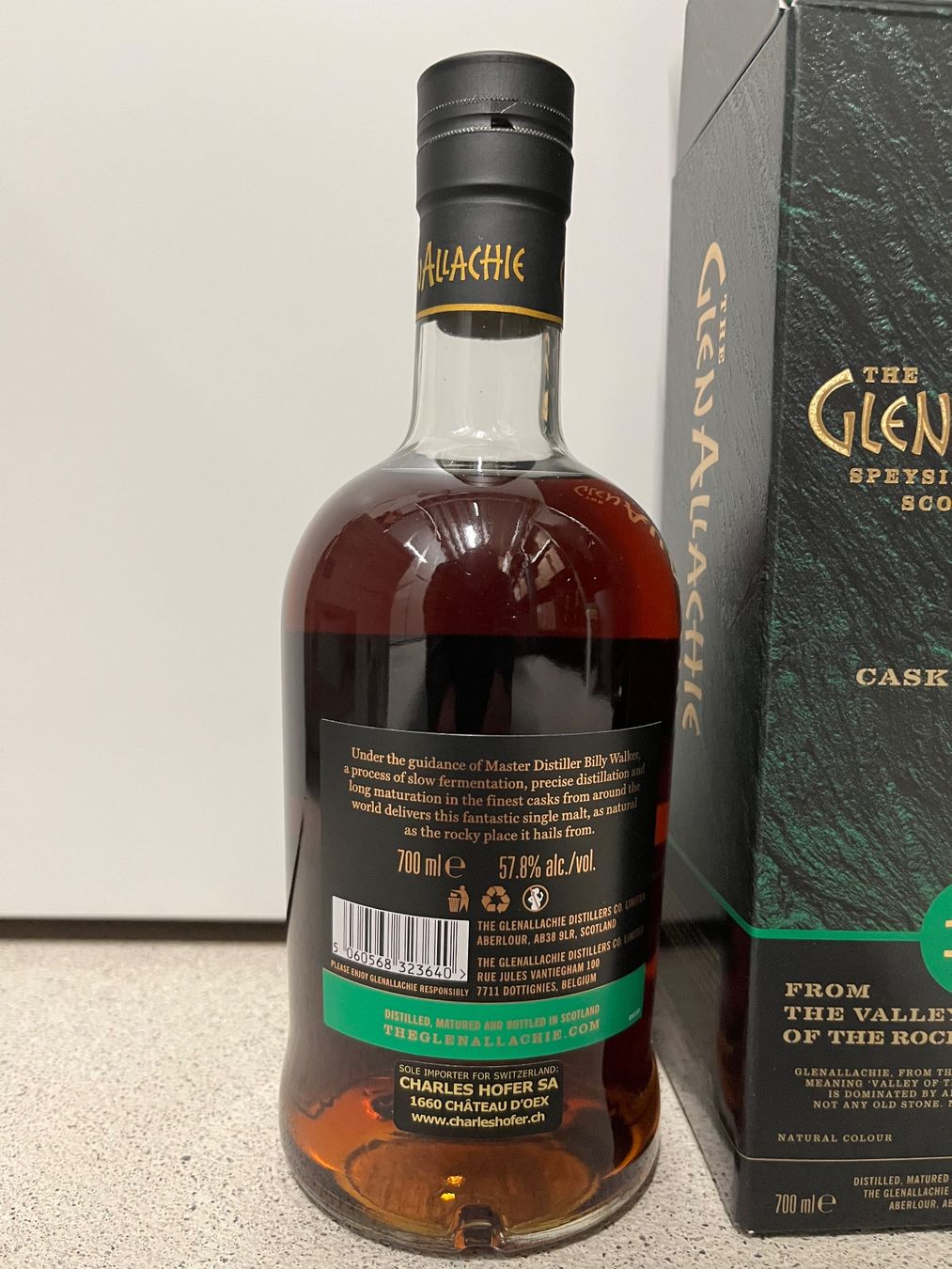 Spirituosen: GlenAllachie 10yo CS Batch 6 – Neu und originalverpackt aus Mönchaltorf von Drammer 1