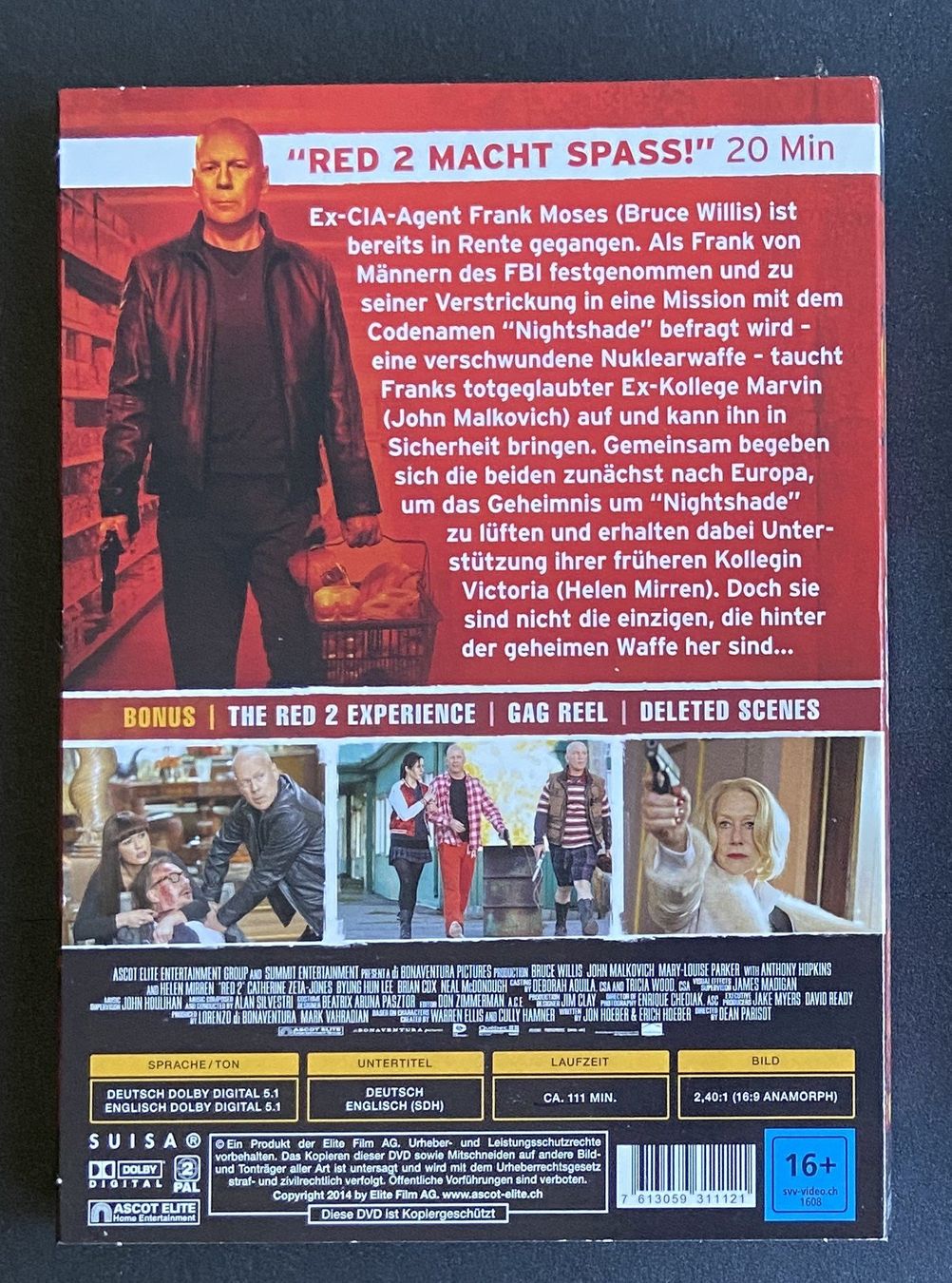 Tutti i DVDs: DVD  +Red + Red 2" – Usato da Böckten venduto da Hansi36 5