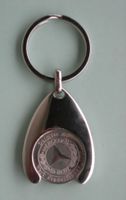 Mercedes-Benz Schlüsselanhänger Daimler / Benz Einkaufs-Chip
